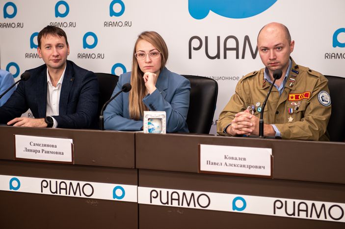 Пресс-конференция по организации «Добрых комнат» в Подмосковье