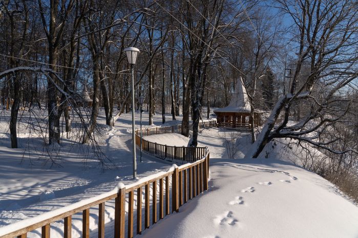 Парк культуры и отдыха «Городок» в Рузе