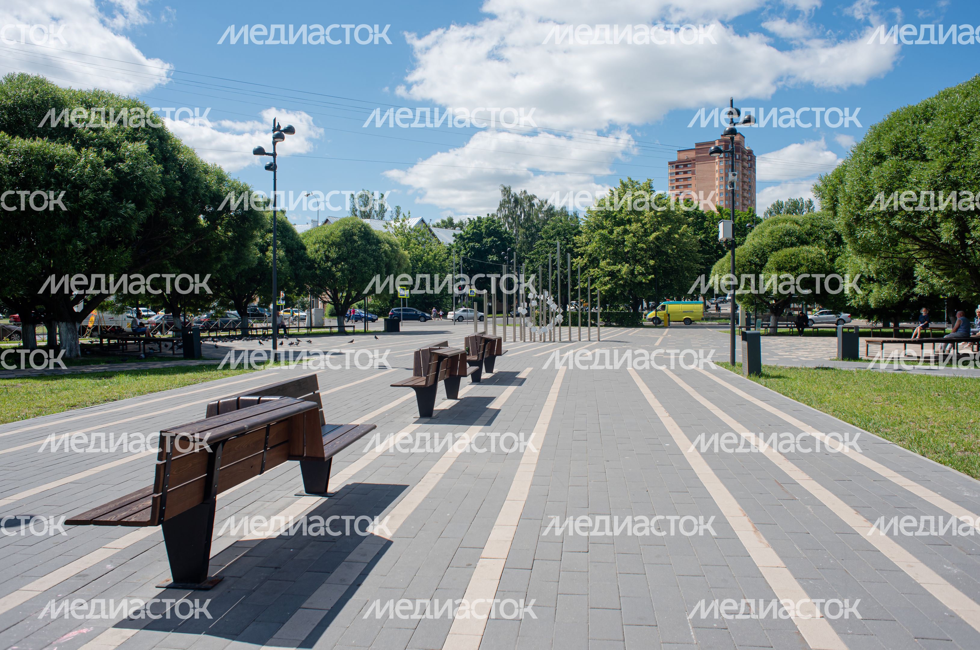 Летние виды города Ивантеевка