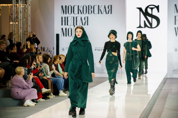 Одежда подмосковного бренда NS на подиуме Московской недели моды