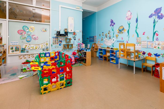 Игровая комната в детском саду «Котенок» из Химок