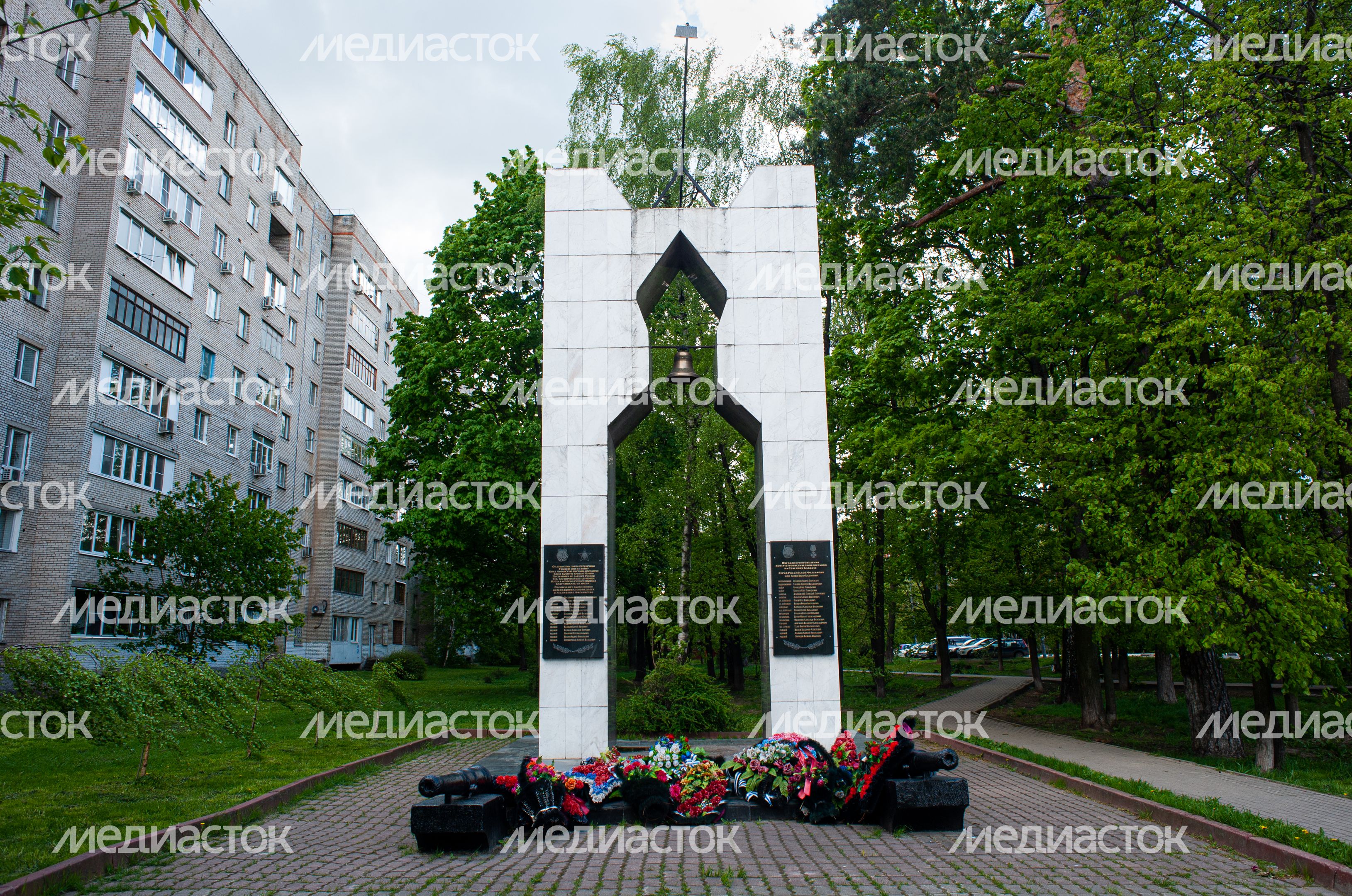 Весенние виды города Пушкино