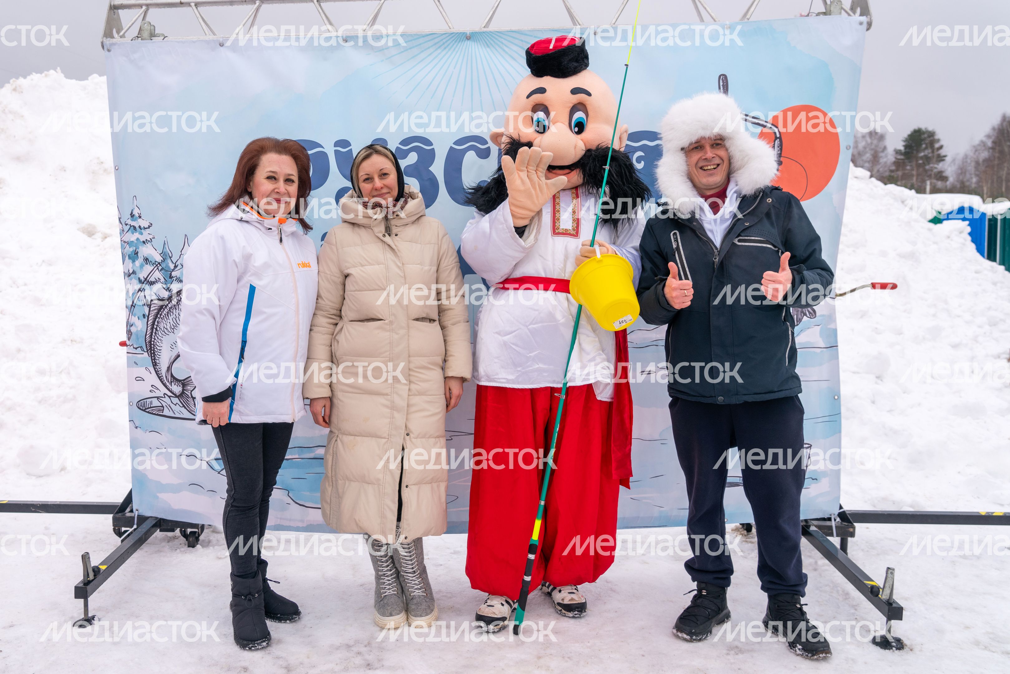 Концертная программа для участников соревнований по подледному лову «Рузская рыбалка-2026» на Озернинском водохранилище