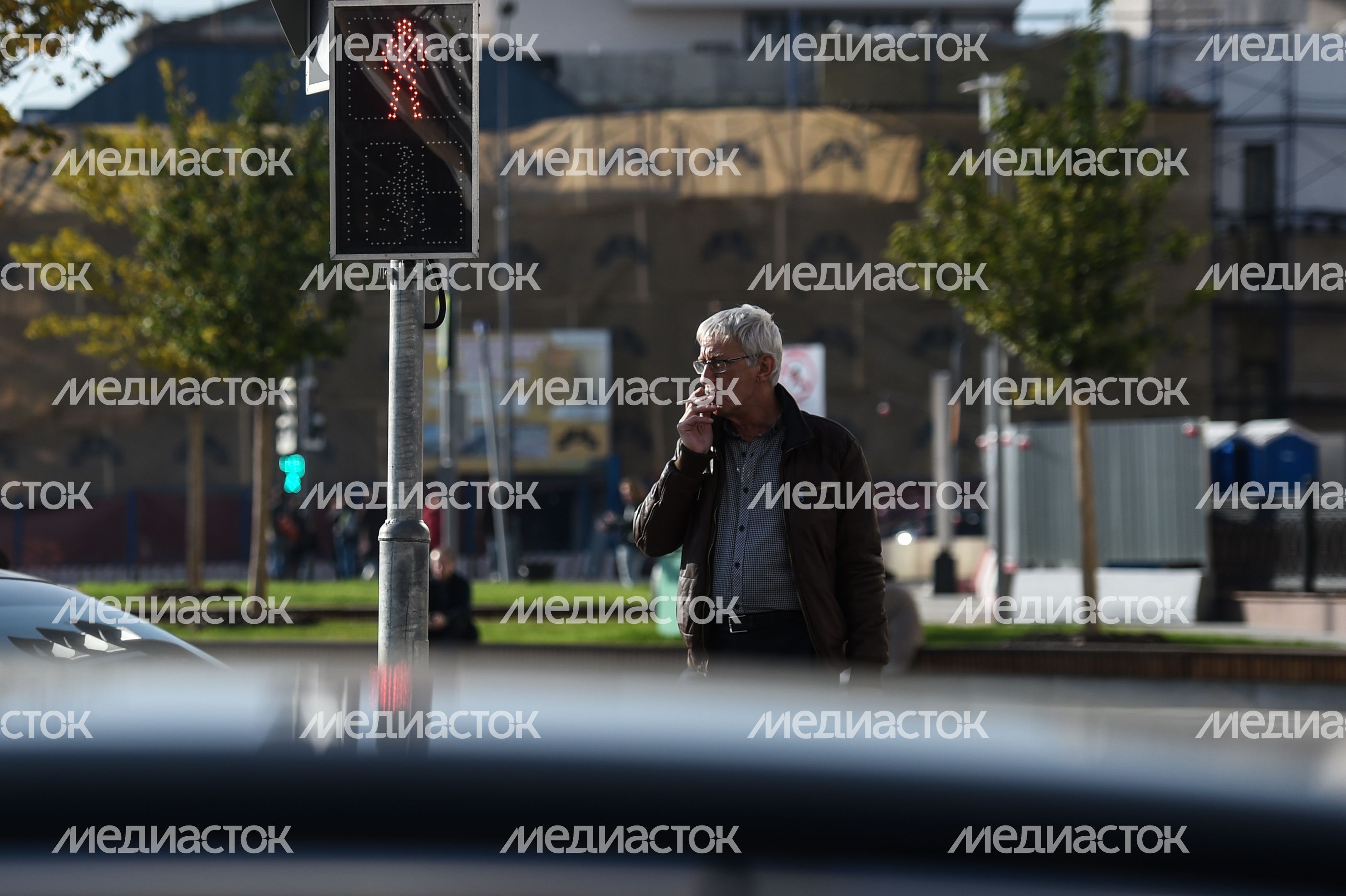 Пенсионеры в Москве