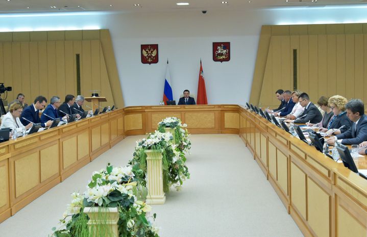 А. Воробьев провел расширенное заседание правительства Подмосковья