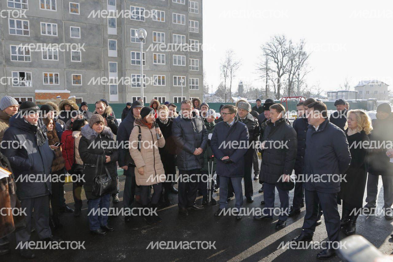Рабочий визит губернатора Подмосковья в Балашиху, 13.02.2018