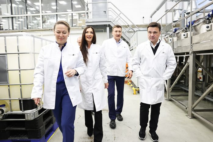 Андрей Воробьев посетил автоматизированный комплекс компании Mixit в г.о. Солнечногорск