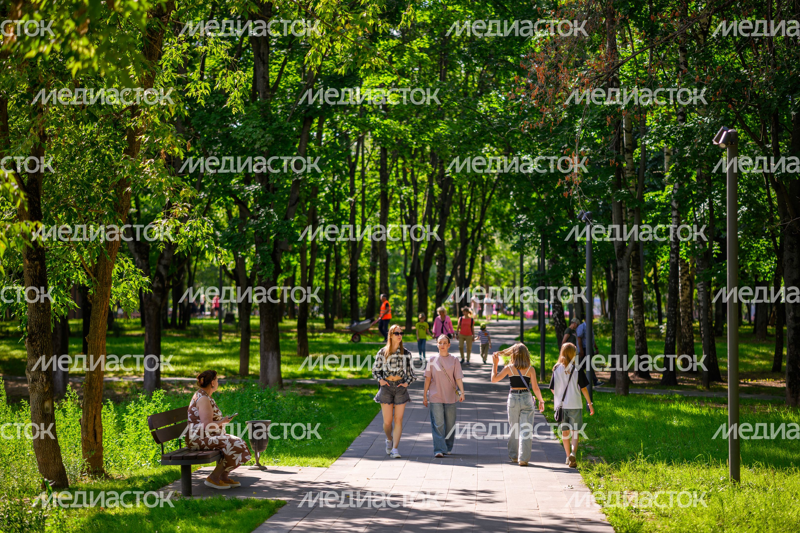 Лето в Наташинском парке Люберец