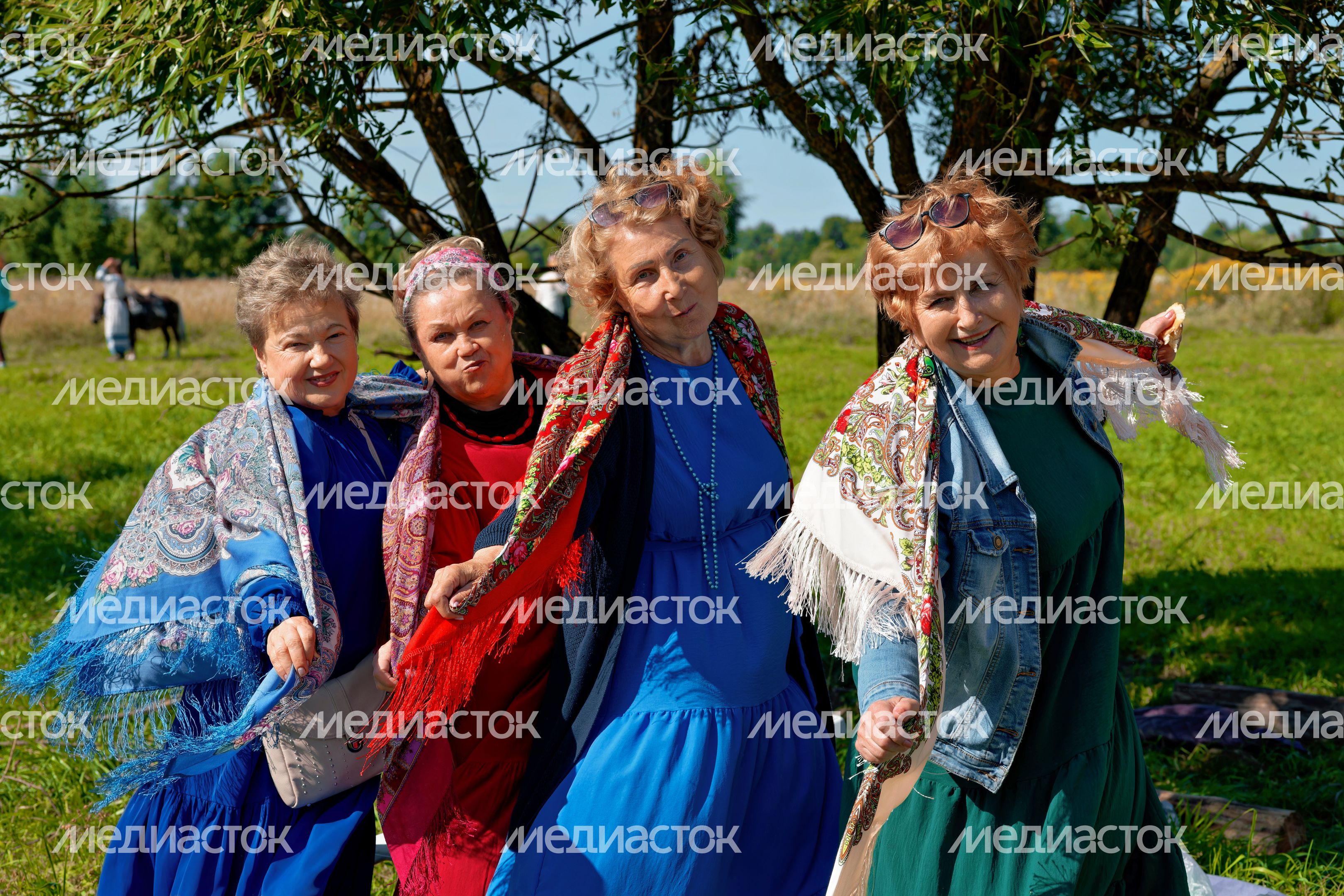 Этнический фестиваль «Там, где цветет папоротник» в лесопарке «Городской лес» Домодедово