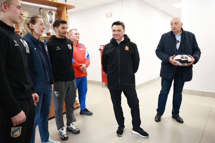 Андрей Воробьев проверил готовность современного стадиона для регби в Монино