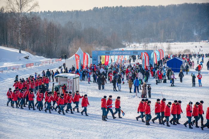 Массовая гонка «Лыжня России-2024» в Химках