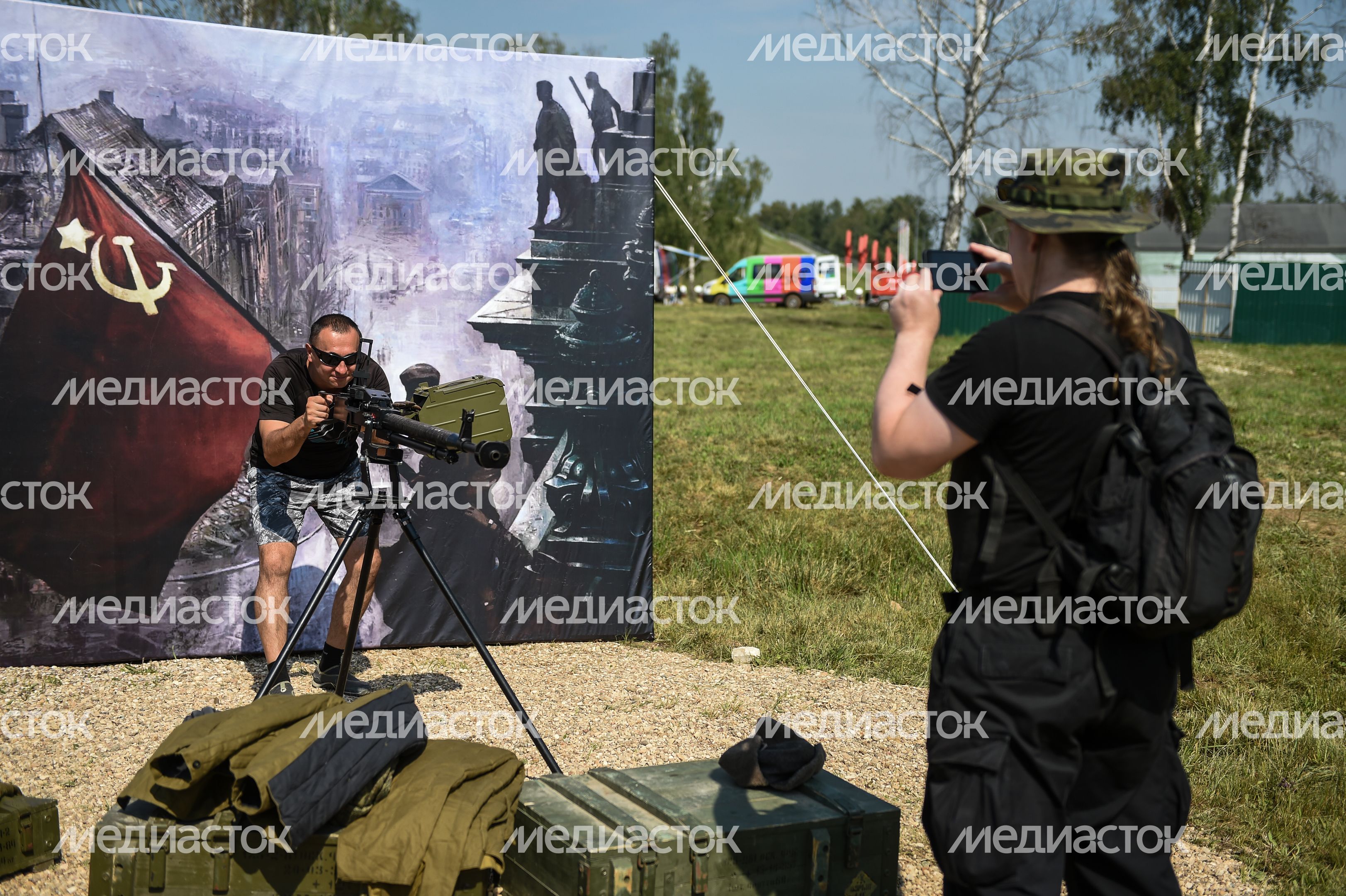 Армейские игры стартовали на подмосковном полигоне Алабино