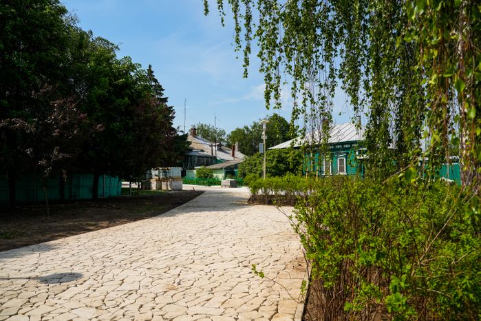 Благоустройство сквера "Блюдечко" в Коломне