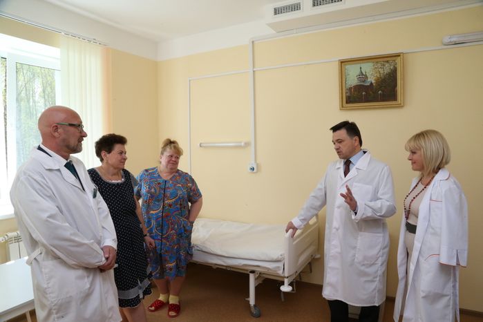 А. Воробьев посетил Клинский район с рабочим визитом