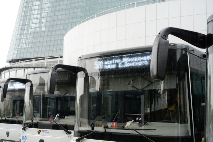 В филиалы "Мострансавто" передана очередная партия автобусов ЛиАЗ-5292