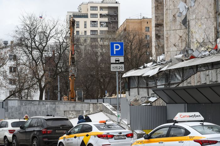 Снос кинотеатра «Соловей» в Москве