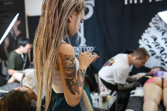 Открытие фестиваля «Russian Tattoo Expo» в Москве