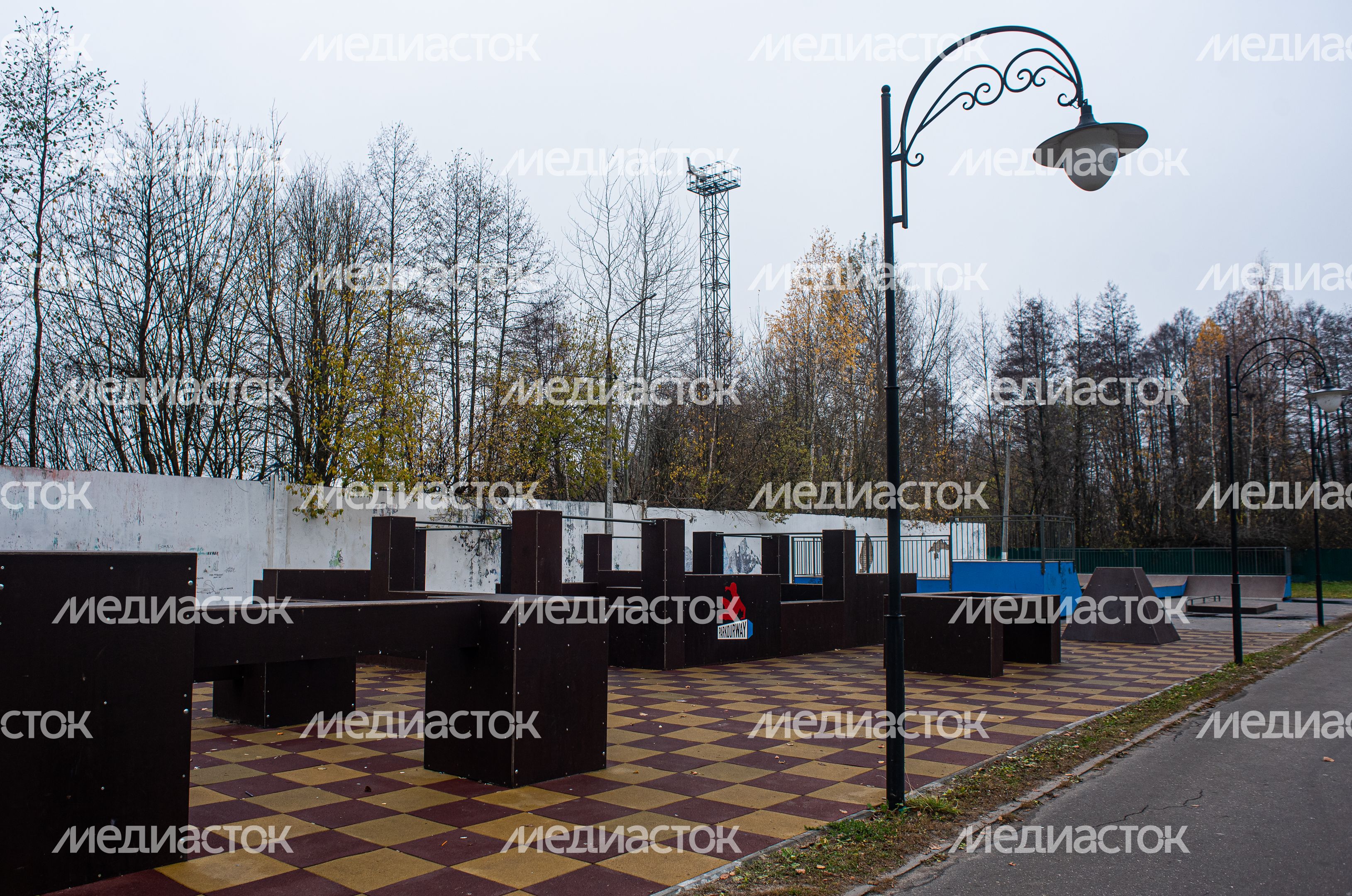 Осенние виды города Шатура