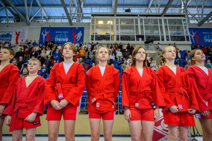 Всероссийские соревнования по самбо среди юношей и девушек в Люберцах