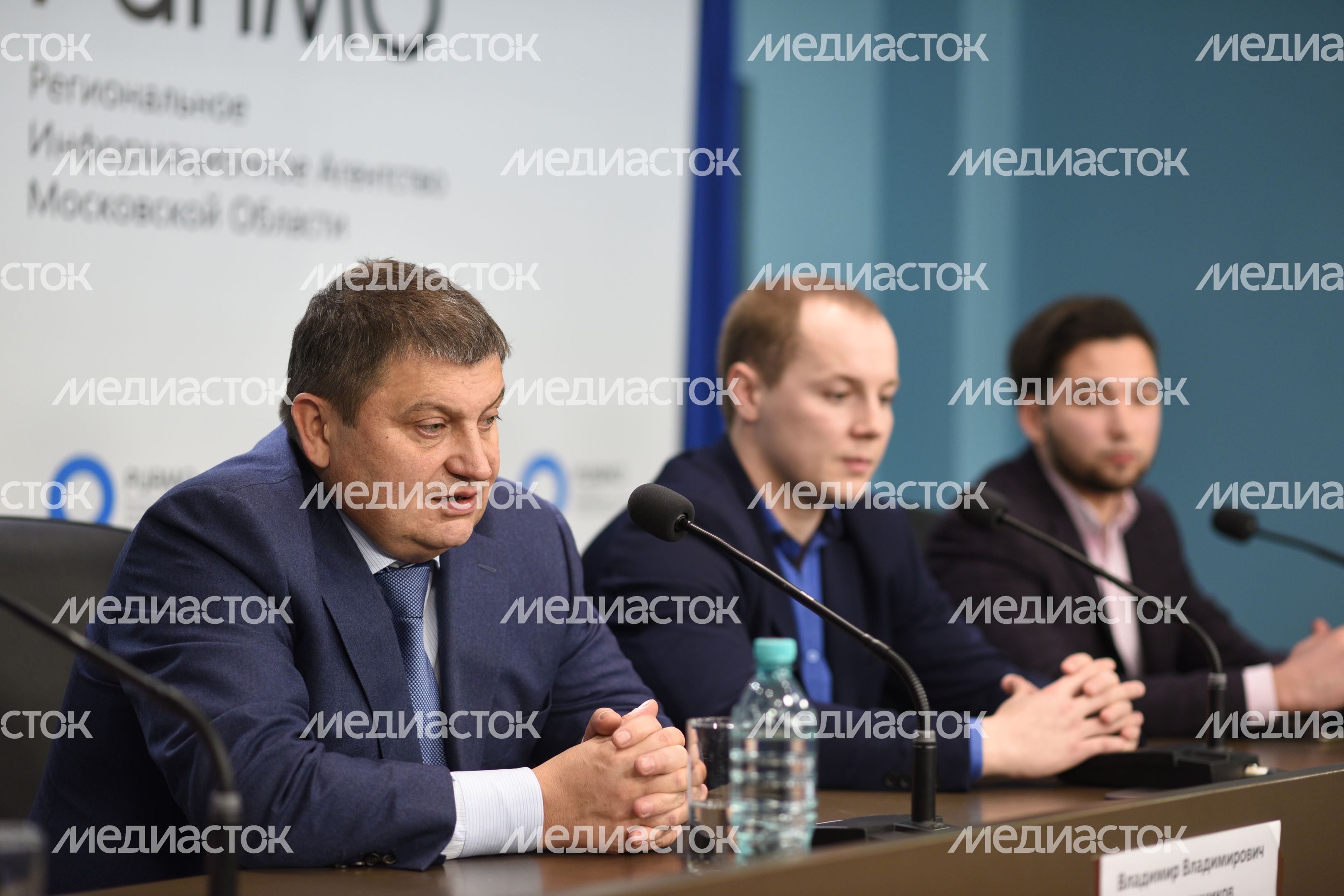 Пресс-конференция Владимира Посаженникова в РИАМО