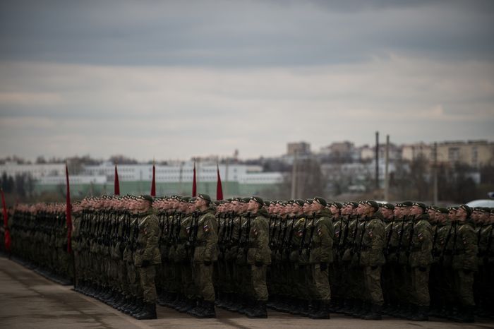 Репетиция Парада Победы в Алабино