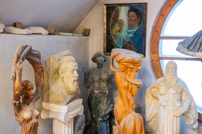 Парк и галерея скульптора Сергея Казанцева в Истре