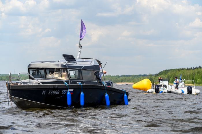 Парусная регата на Пестовском водохранилище в Мытищах