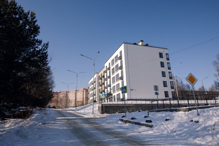 Новый пятиэтажный дом для переселенцев из аварийного жилья в Деденево Дмитровского округа