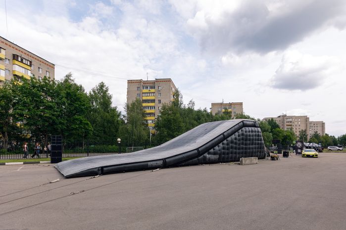 Шоу команды мотофристайла FMX13 в Лобне