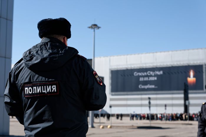 Мемориал в память о жертвах теракта в «Крокус Сити Холле» в Красногорске
