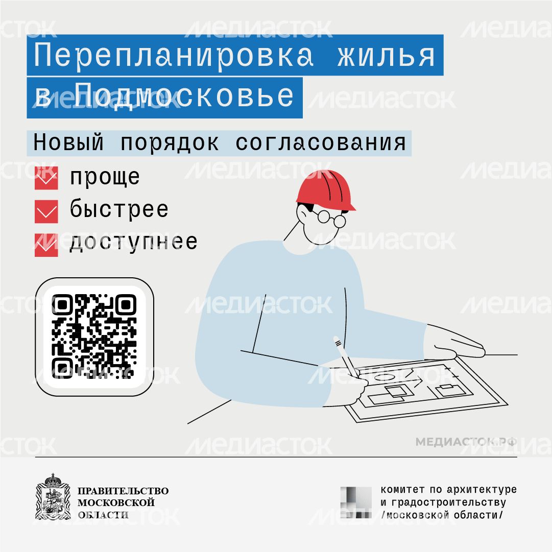Согласование перепланировки жилья в Московской области квадрат 01