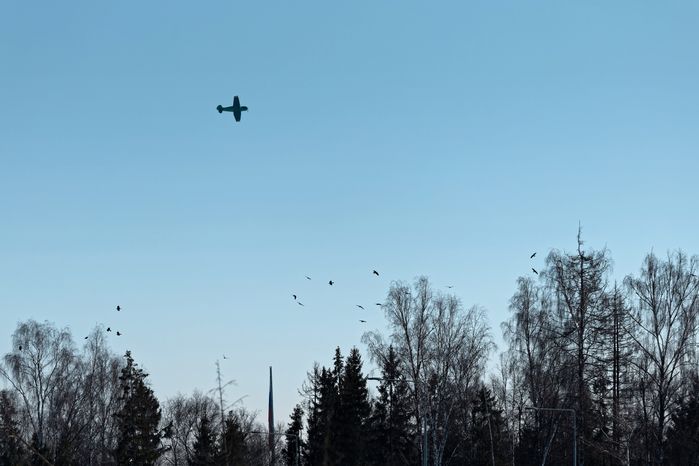 Военно-историческая реконструкция битвы за Сталинград у храма ВС РФ в Кубинке