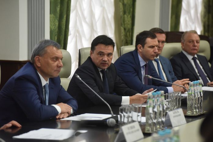 Рабочий визит губернатора Подмосковья и заместителя председателя правительства РФ в Реутов, 13.07.2018