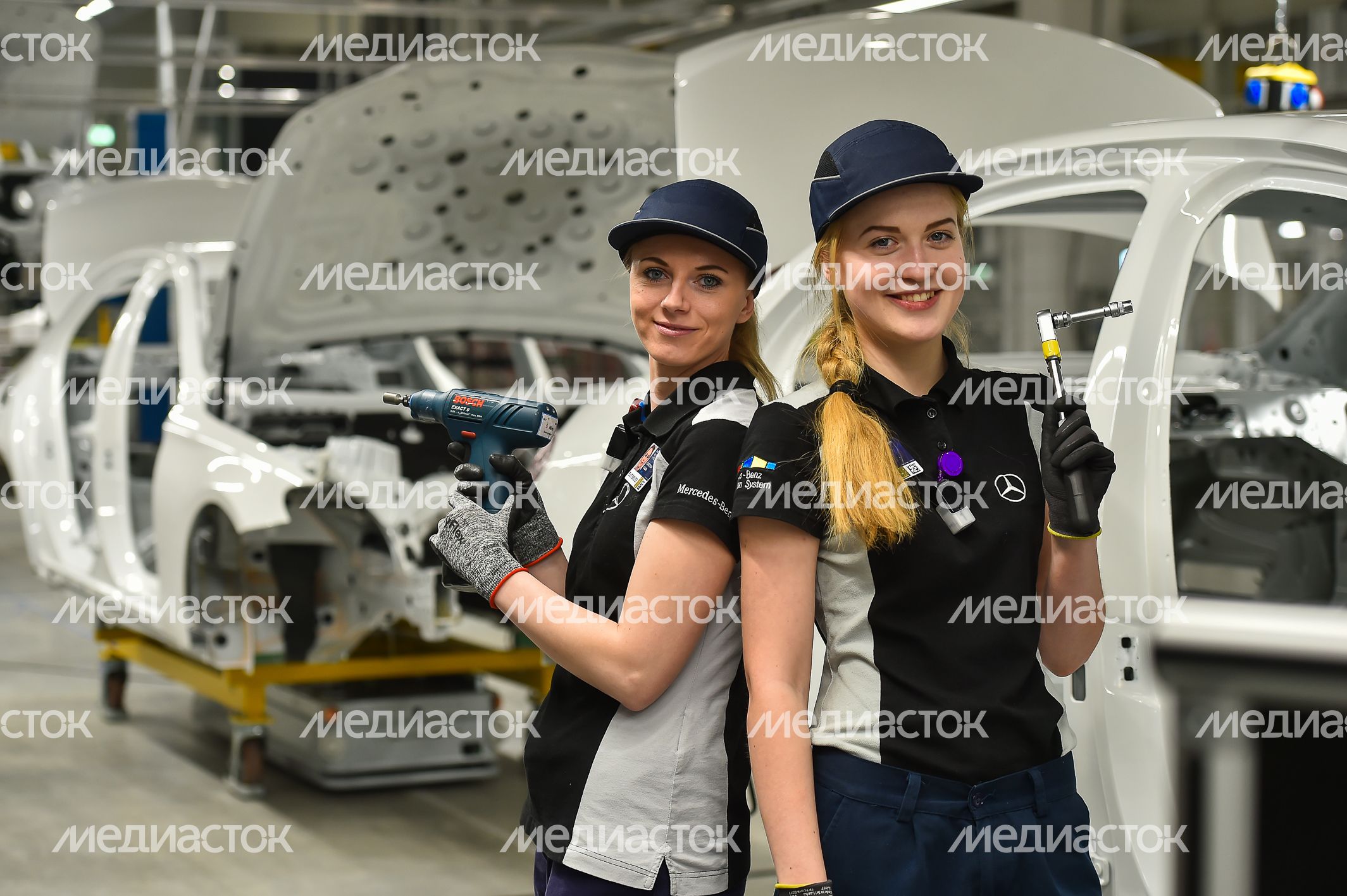 Открытие автомобильного завода Mercedes‑Benz в Подмосковье
