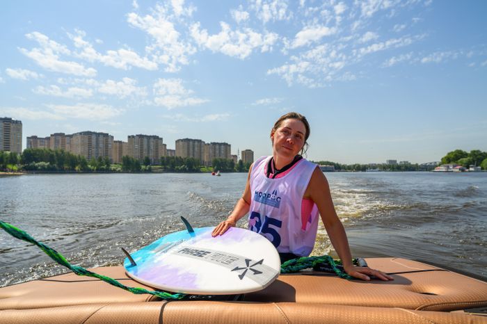 Чемпионат Московской области по серфингу на Пироговском водохранилище в Долгопрудном