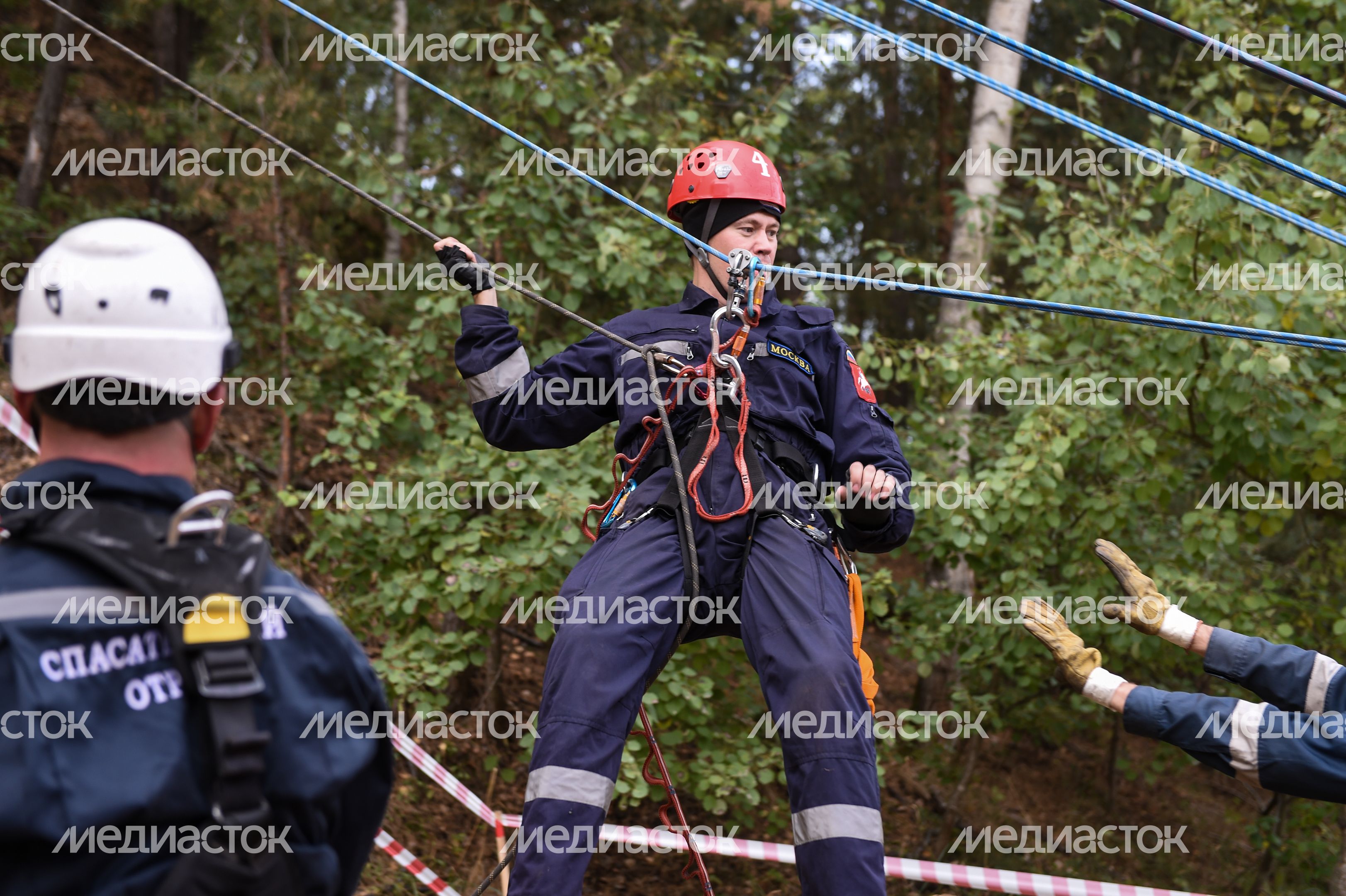 Соревнования спасателей прошли в Лыткарино
