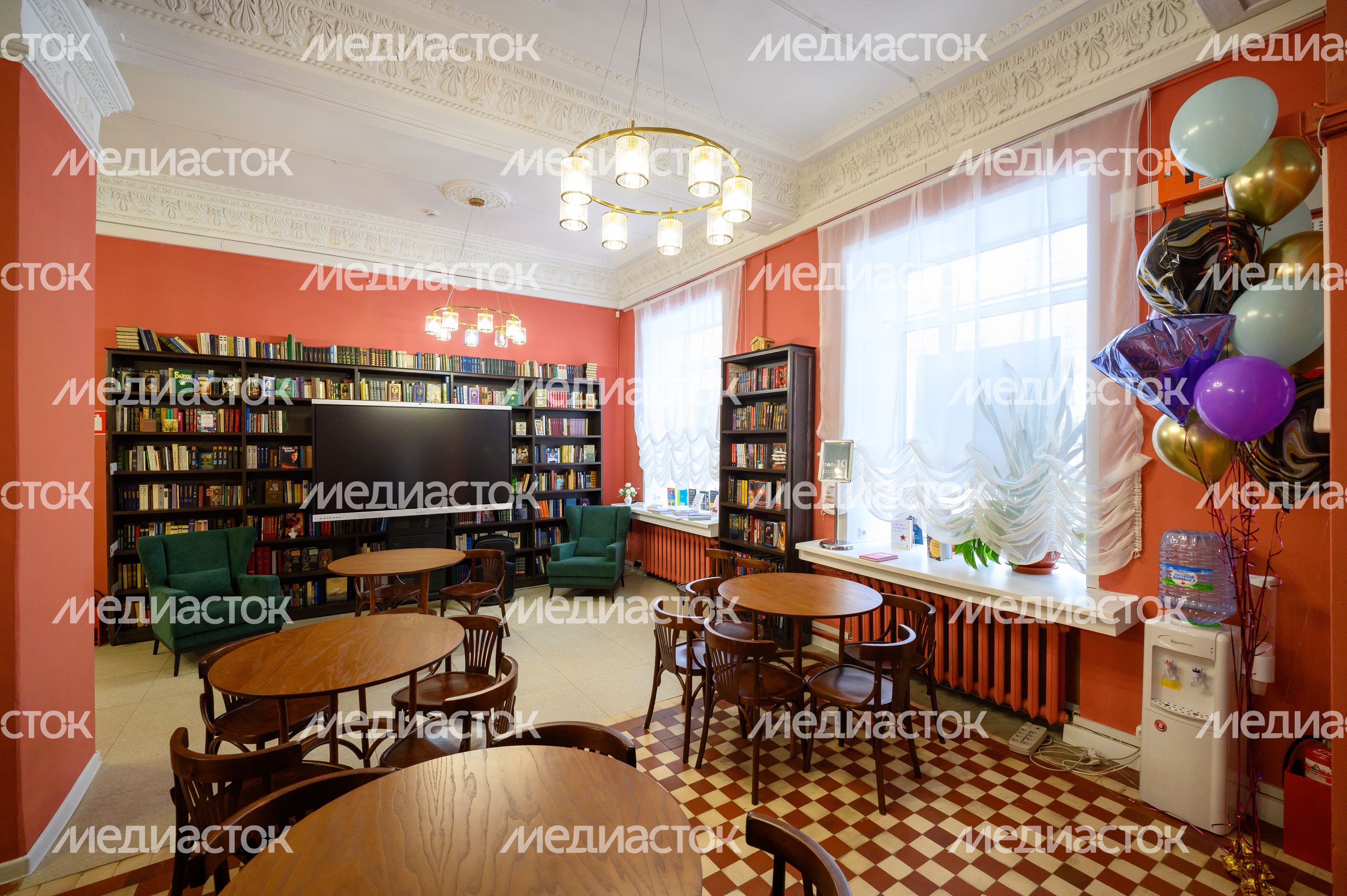 Центральная городская библиотека имени К.Г. Паустовского в Электростали после капитального ремонта Центральная городская библиотека имени К.Г. Паустовского в Электростали после капитального ремонта
