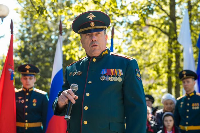 Зажжение Вечного огня в Королеве