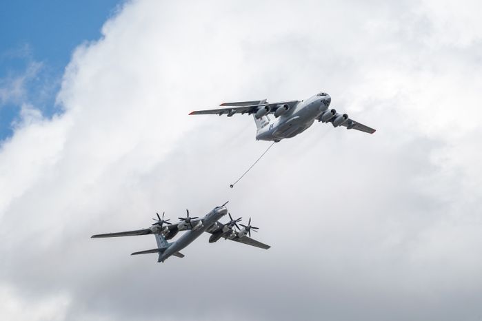 Генеральная репетиция парада Победы в Москве в 2021 году