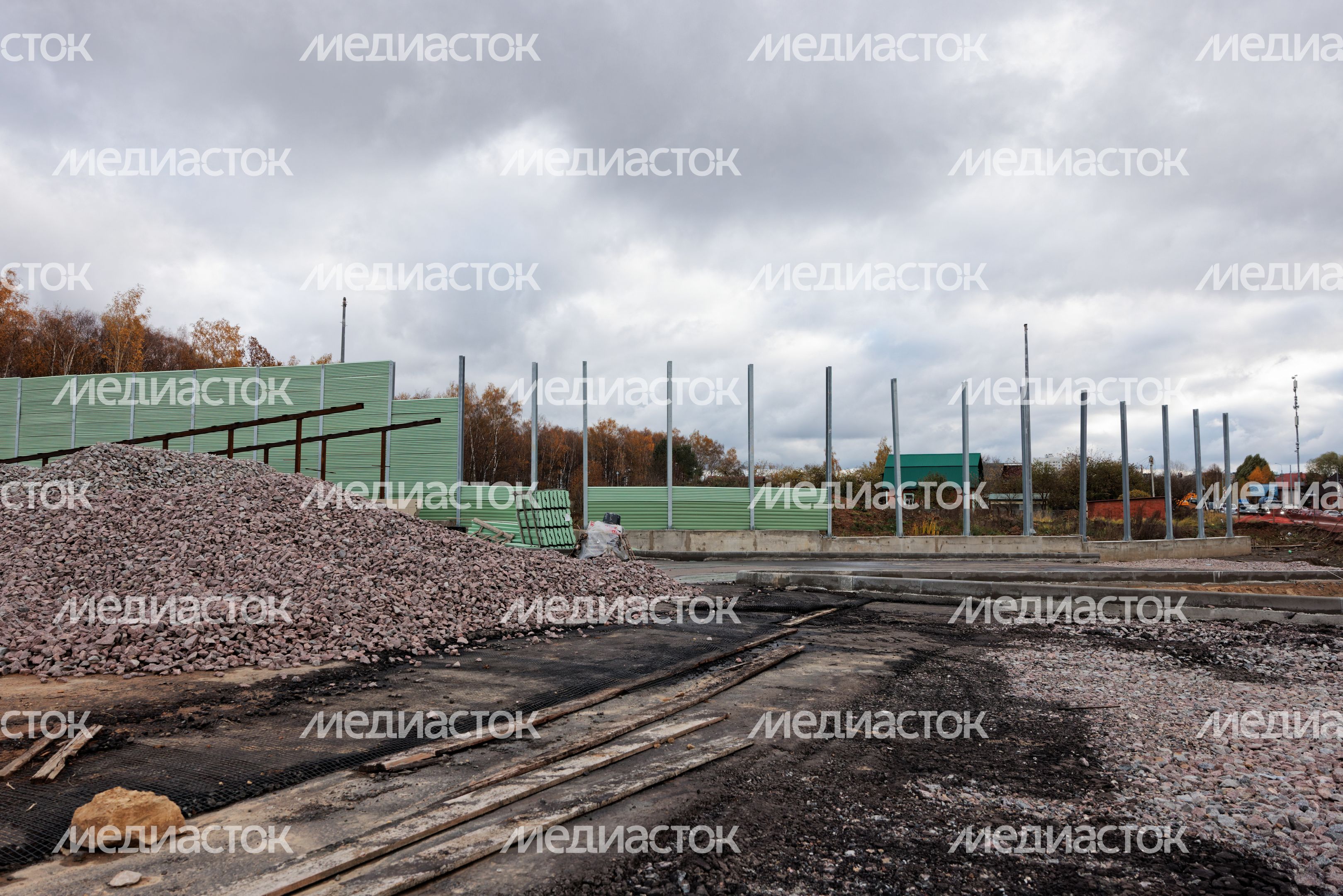 Северный обход Лобни. Развязка на Рогачевском шоссе