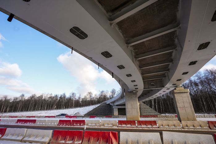 Первый участок Южно-Лыткаринской автомагистрали открыли в Ленинском округе