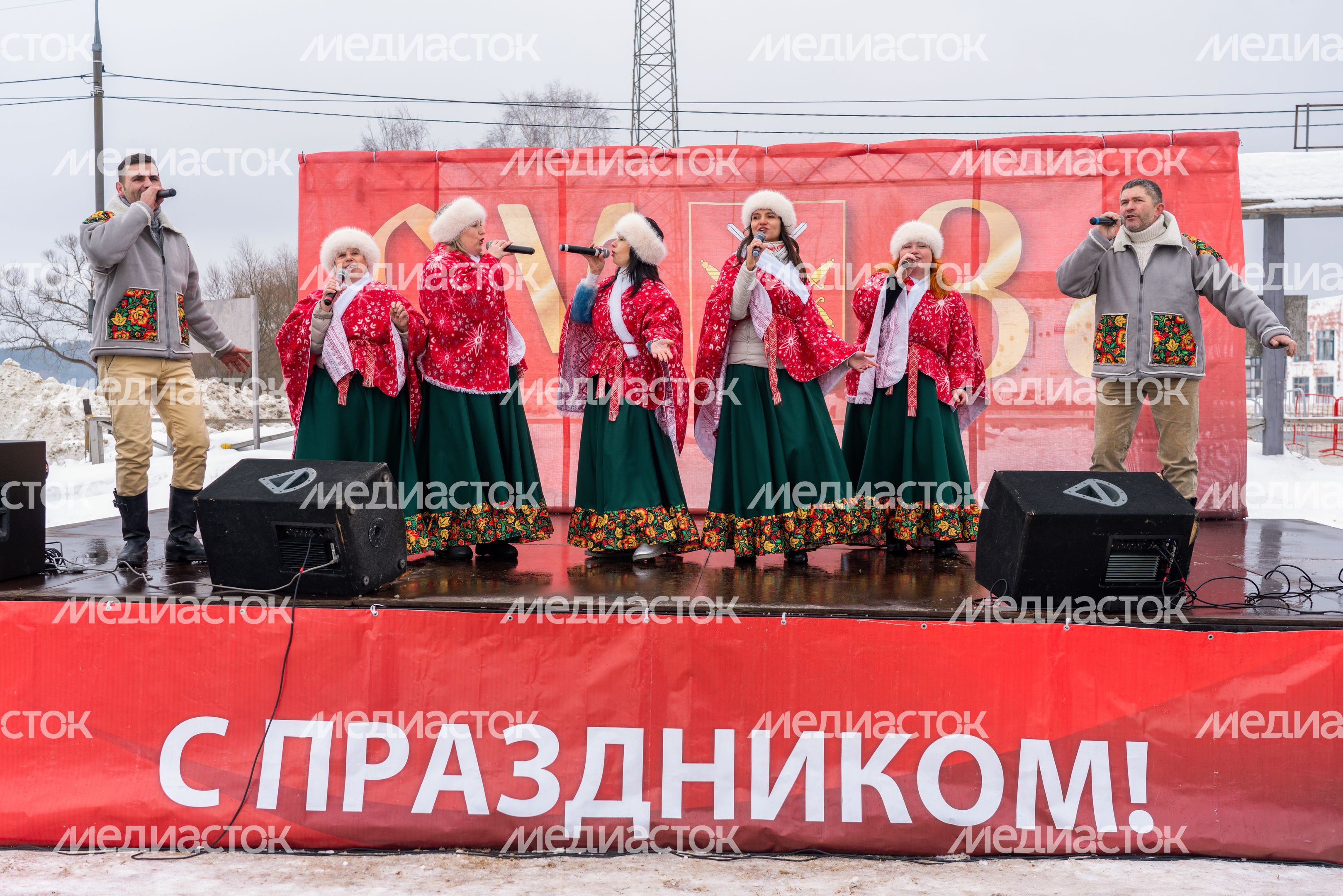 Концертная программа для участников соревнований по подледному лову «Рузская рыбалка-2026» на Озернинском водохранилище