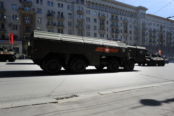 Генеральная репетиция парада Победы на Красной площади