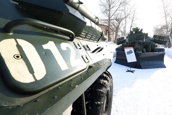 День защитника Отечества отметили военнослужащие 45-й отдельной гвардейской инженерной бригады