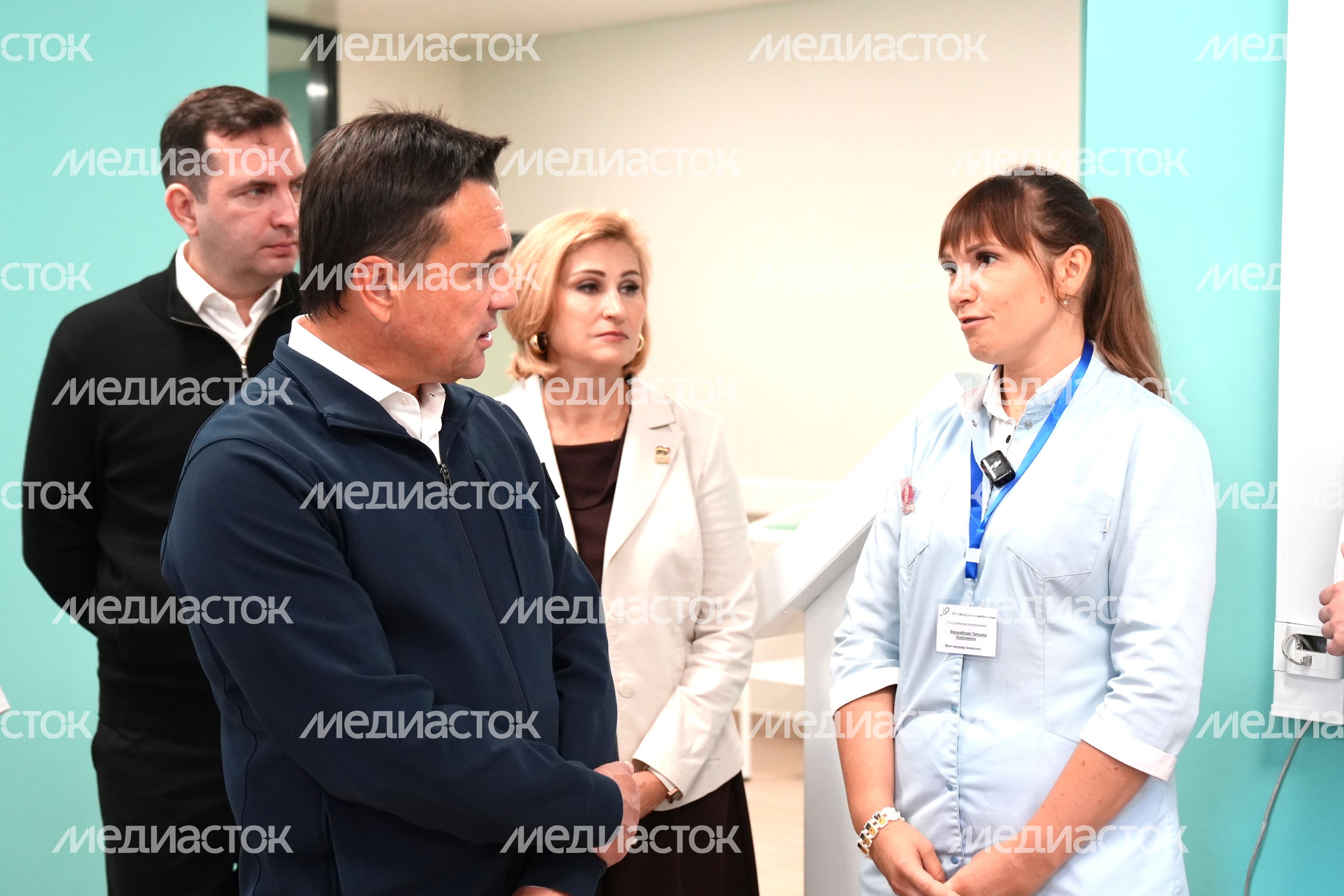 Андрей Воробьев проверил работу комплексной поликлиники в пгт Свердловский г.о. Лосино-Петровский Андрей Воробьев проверил работу комплексной поликлиники в пгт Свердловский г.о. Лосино-Петровский