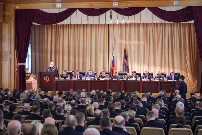 Заседание коллегии Главного управления Министерства внутренних дел России по Московской области