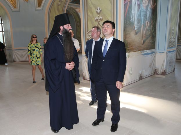 А.Воробьев посетил Чеховский район с рабочим визитом