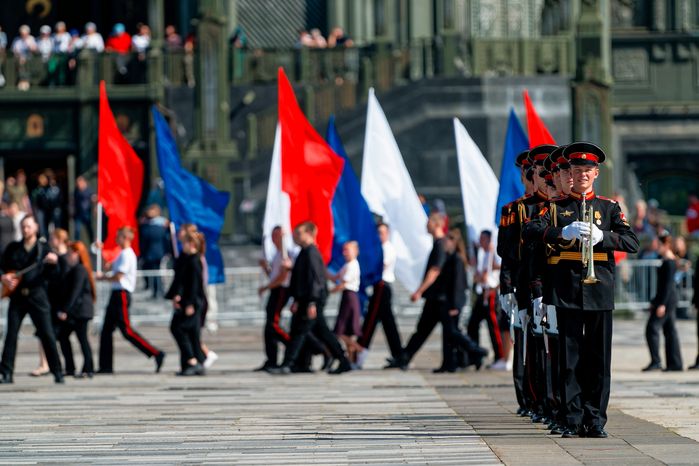 Лучшие военные оркестры силовых ведомств мира на военно-музыкальном фестивале «Спасская башня» у Главного храма ВС РФ