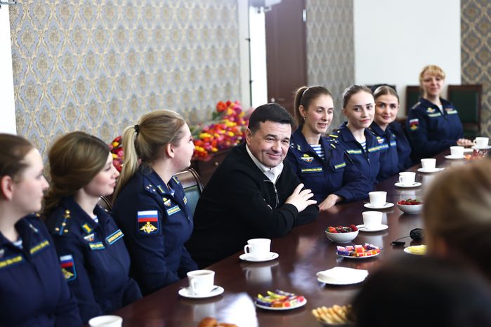 Поздравление с Международным женским днем связисток ВДВ Губернатором Подмосковья