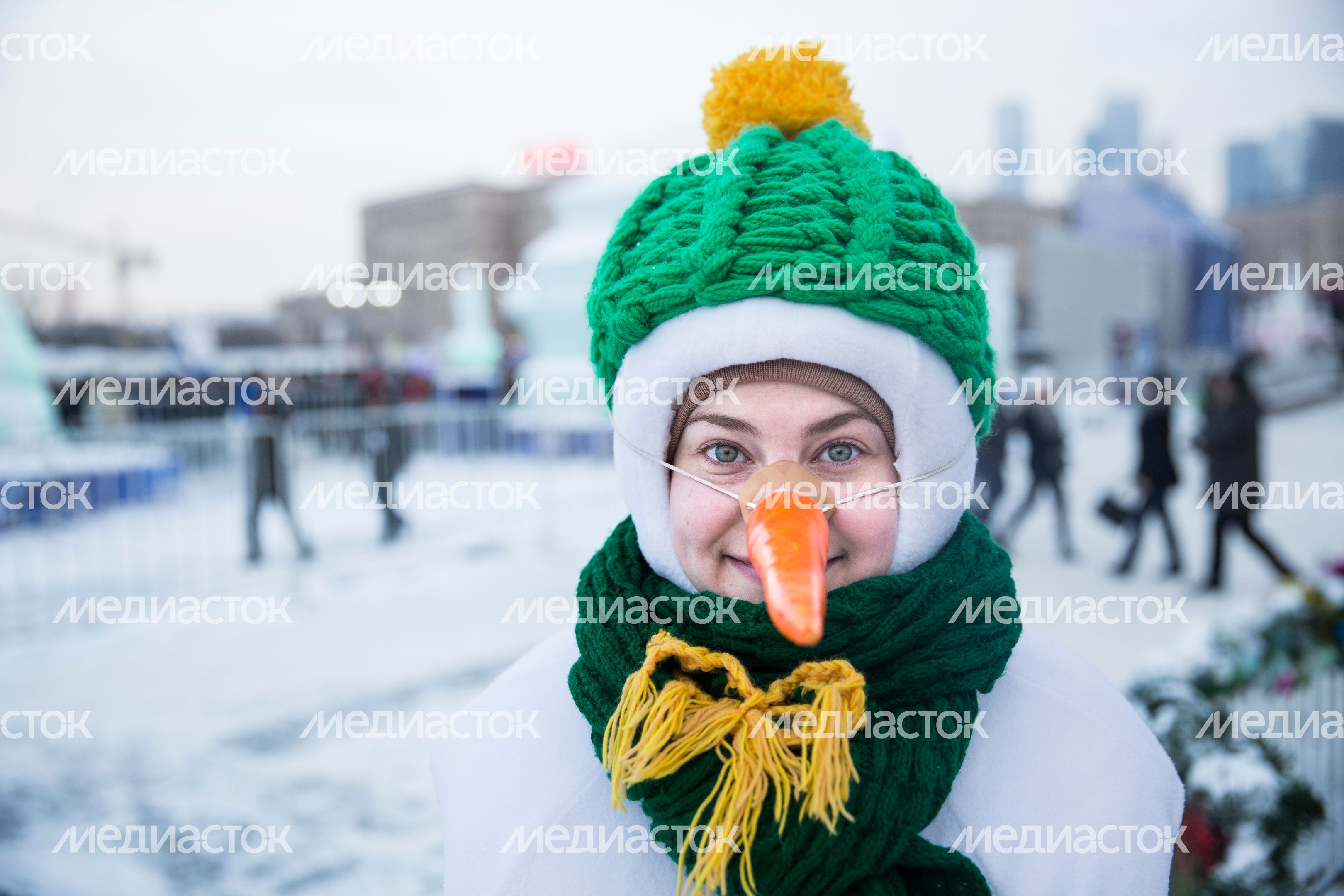 Рождественские гуляния в парке Победы в Москве Рождественские гуляния в парке Победы в Москве
